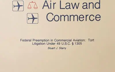 Federal Preemption in Commercial Aviation | Reprinted from Journal of Air Law and Commerce, Volume 58, Issue 3, Copyright 1993 by Southern Methodist University School of Law.